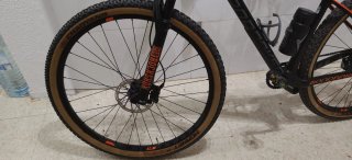 Bicicleta Montaña Mondraker Negra/Naranja