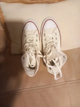 Converse Talla 36.5 Blancas