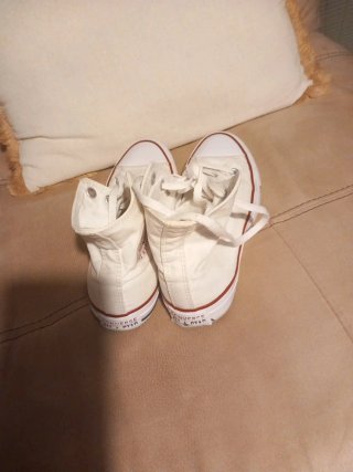 Converse Talla 36.5 Blancas