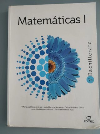 Libro de matemáticas 1 bachiller