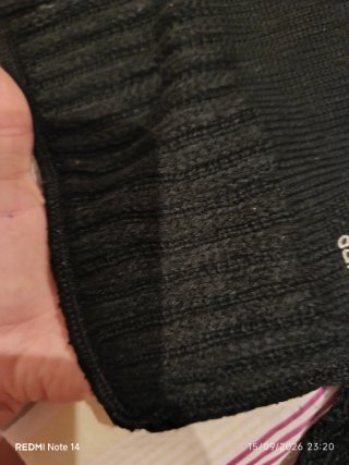 Bufanda Adidas Negra Lana