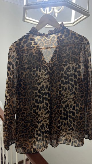 Blusa estampado Leopardo Talla Única
