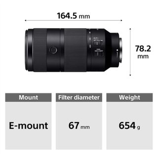 Sony FE 100-400mm f5.6-8 NUEVA 3 años Garantía