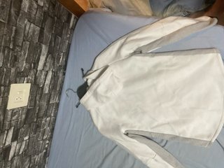 Chaqueta Puma Blanca y Gris