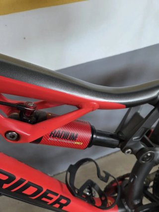 Bicicleta Rockrider 29 Roja y Negra