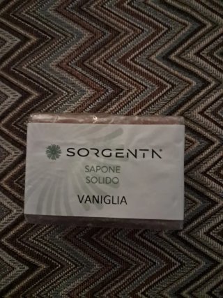 Sorgenta Sapone Solido Vaniglia
