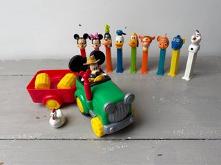 Pack Mickey granjero y amigos PEZ