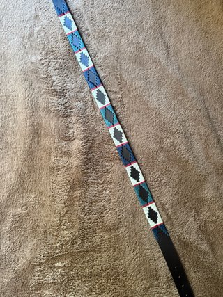 Cinturón de cuero artesanal