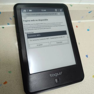 Libro electrónico Tagus Negro