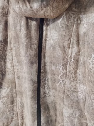 Abrigo acolchado estampado serpiente DIVAS T.52