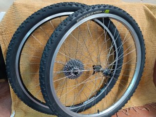 Juedo de Ruedas Completas BTT 26 pulgadas