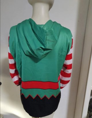 Sudadera Elfo Navideño Talla M. Nueva