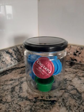 Cafetera Cápsulas Digrato Dorada