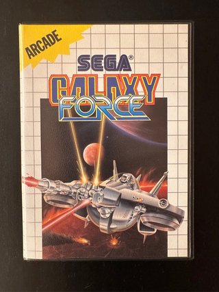 Galaxy Force - Master System - Completo