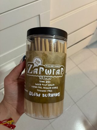 Conos Zarwrap 108mm + Grinder Metálico