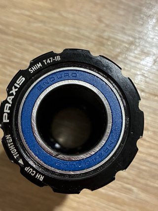 Pedalier Praxis T47 Inboard Shimano