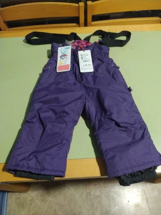 Pantalón de nieve morado talla XS