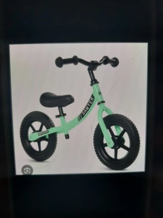 Bici sin pedales Sawyer color verde