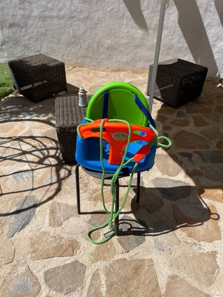 Columpio infantil para jardín