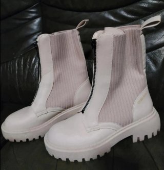 Botines Beige Talla 37