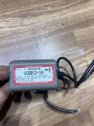 Actuador Válvula Honeywell VC6013-14 230V