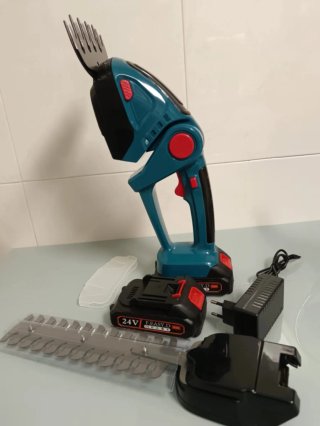Cortasetos Eléctrico Recargable (2 Baterías)