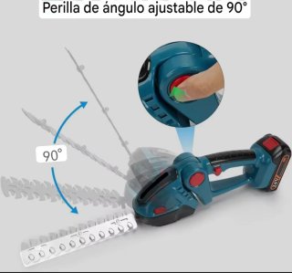 Cortasetos Eléctrico Recargable (2 Baterías)