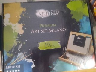 ARTINA Juego de Arte Premium Milano 19 Piezas