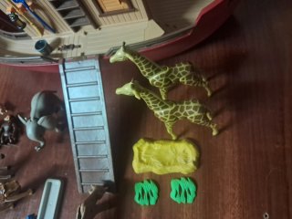 Barco de Noé Playmobil con animales