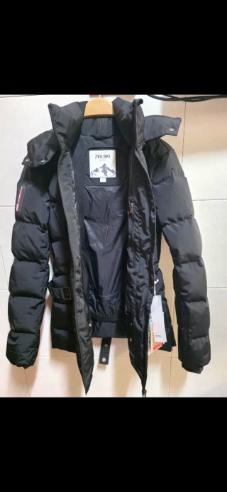 Anorak acolchado plumón y pluma Zara T/XS