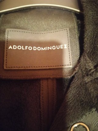 Cazadora Adolfo Dominguez Negra Talla L