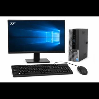 Ordenador Mini PC 256 Gb SSD 8Gb RAM + Monitor 22"