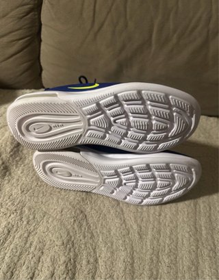 Zapatillas Nike Air niño azul y verde