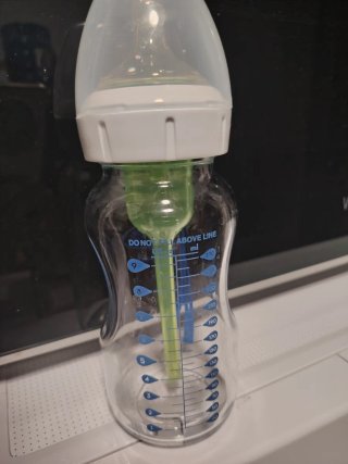 Biberón de cristal