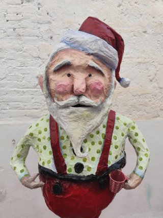 Papá Noel Gigante 1,65m - Pieza Única