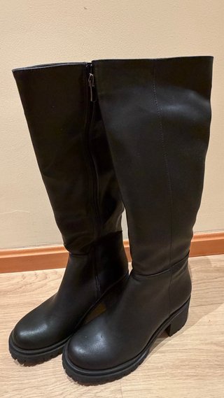 Botas altas Shoeberry Aycen negras T.39