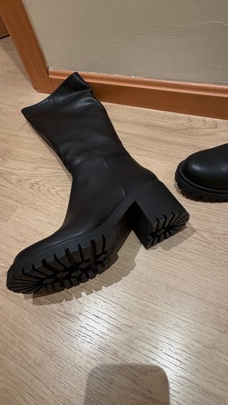 Botas altas Shoeberry Aycen negras T.39