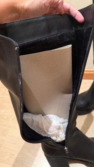 Botas altas Shoeberry Aycen negras T.39