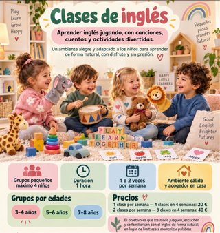 Clases de inglés para niños | Aprender jugando