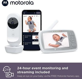 Motorola Nursery VM44 Connect Vigilabebés WiFi