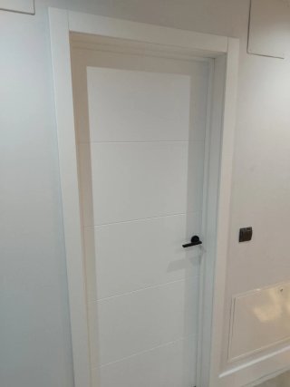 Carpintero montaje de puertas