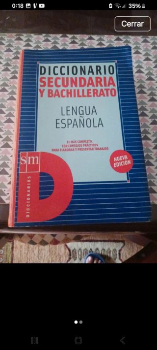 Diccionario lengua española
