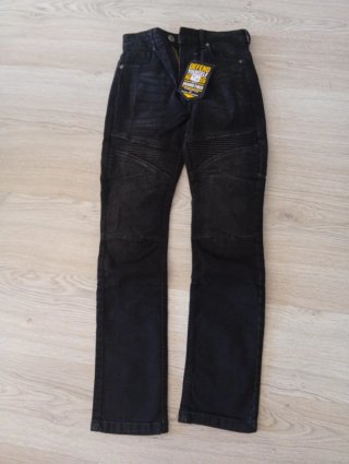 Pantalón de moto negro