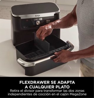 Freidora Aire Ninja FlexDrawer airfryer XL 10,4L