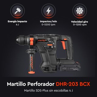 Promo: Kit Martillo Perforador + 2 Baterías
