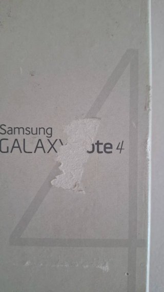 Samsung Galaxy Note 4 Caja y Cargador