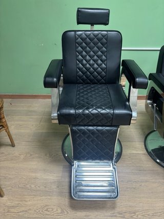 Sillas de barbería + lavacabezas profesional