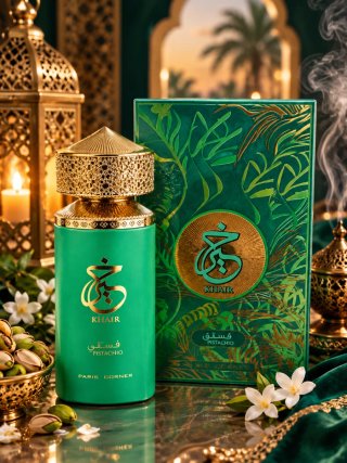 Perfume Khair Árabe Naranja/Verde