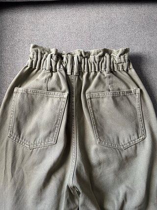 Pantalón vaquero Zara verde Talla 34