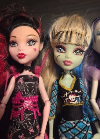 Lote 11 Muñecas Monster High G1 Originales
